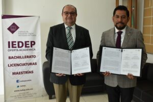 Suman esfuerzos CONALEP Puebla e IEDEP para mejorar la calidad educativa.