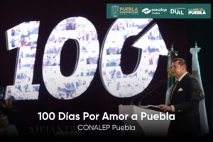 CONALEP Puebla presente en los 100 Días Por Amor a Puebla