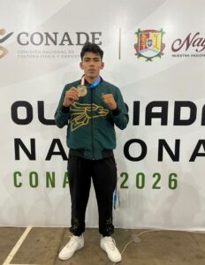 Obtiene alumno de Conalep Puebla medalla de oro en Olimpiada Nacional CONADE