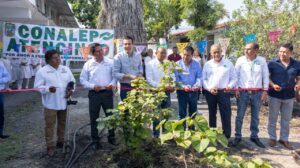 Conalep Puebla fortalece bienestar estudiantil con pozo de agua en Atencingo 